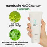 numbuzin No.3 All Green pH Balancing Cleanser 120ml