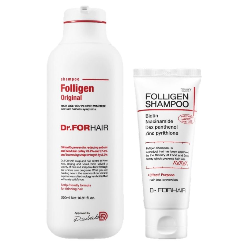 Dr.FORHAIR Folligen Shampoo 500ml + Free 100ml