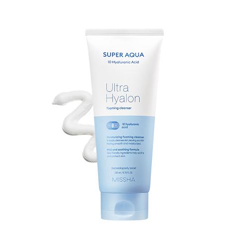 Missha Super Aqua Ultra Hyalon Cleansing Foam 200ml