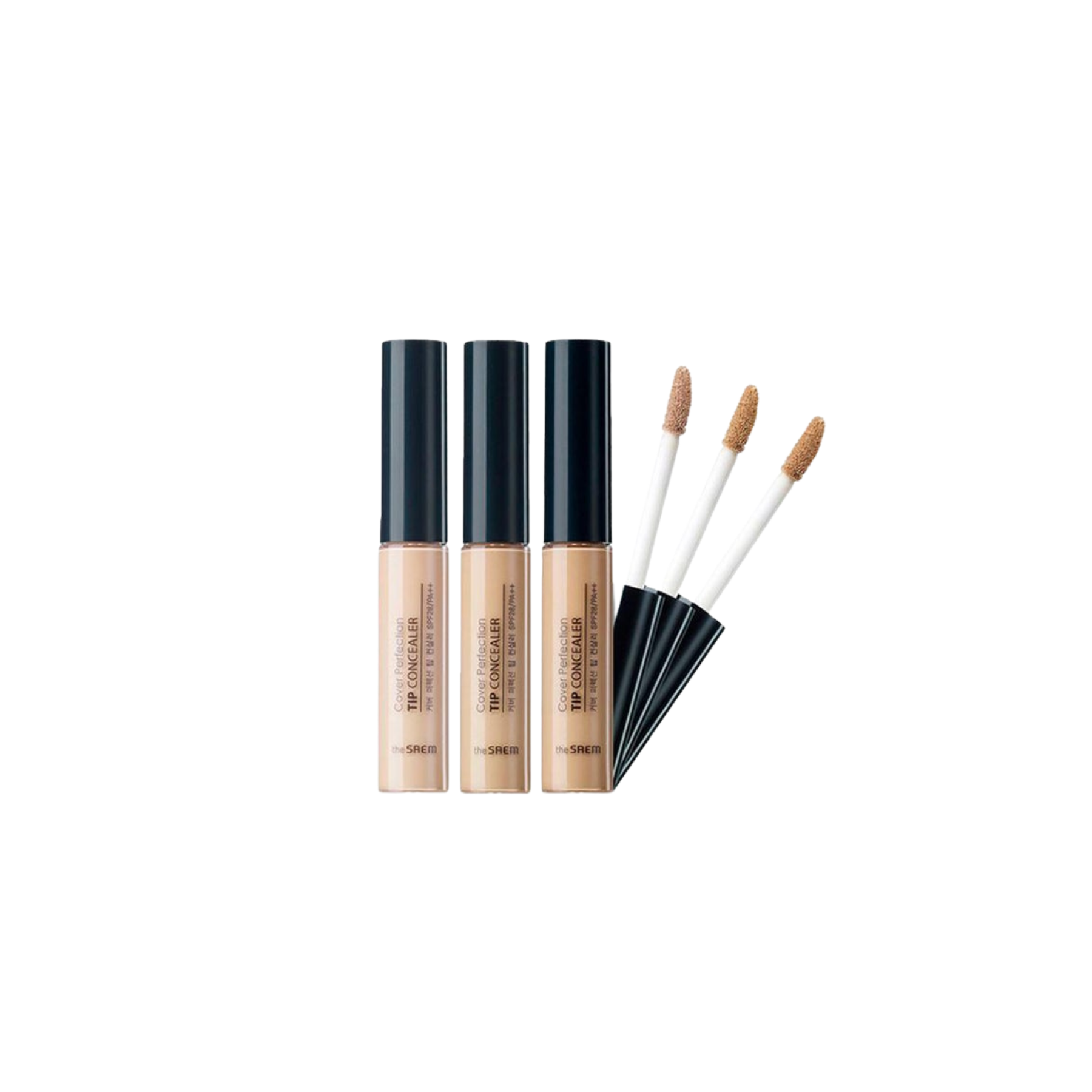 the SAEM Cover Perfection Tip Concealer SPF28/PA++ (5 Shades)