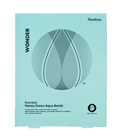 Haruharu Honey Green Aqua Bomb Sheet Mask 5ea