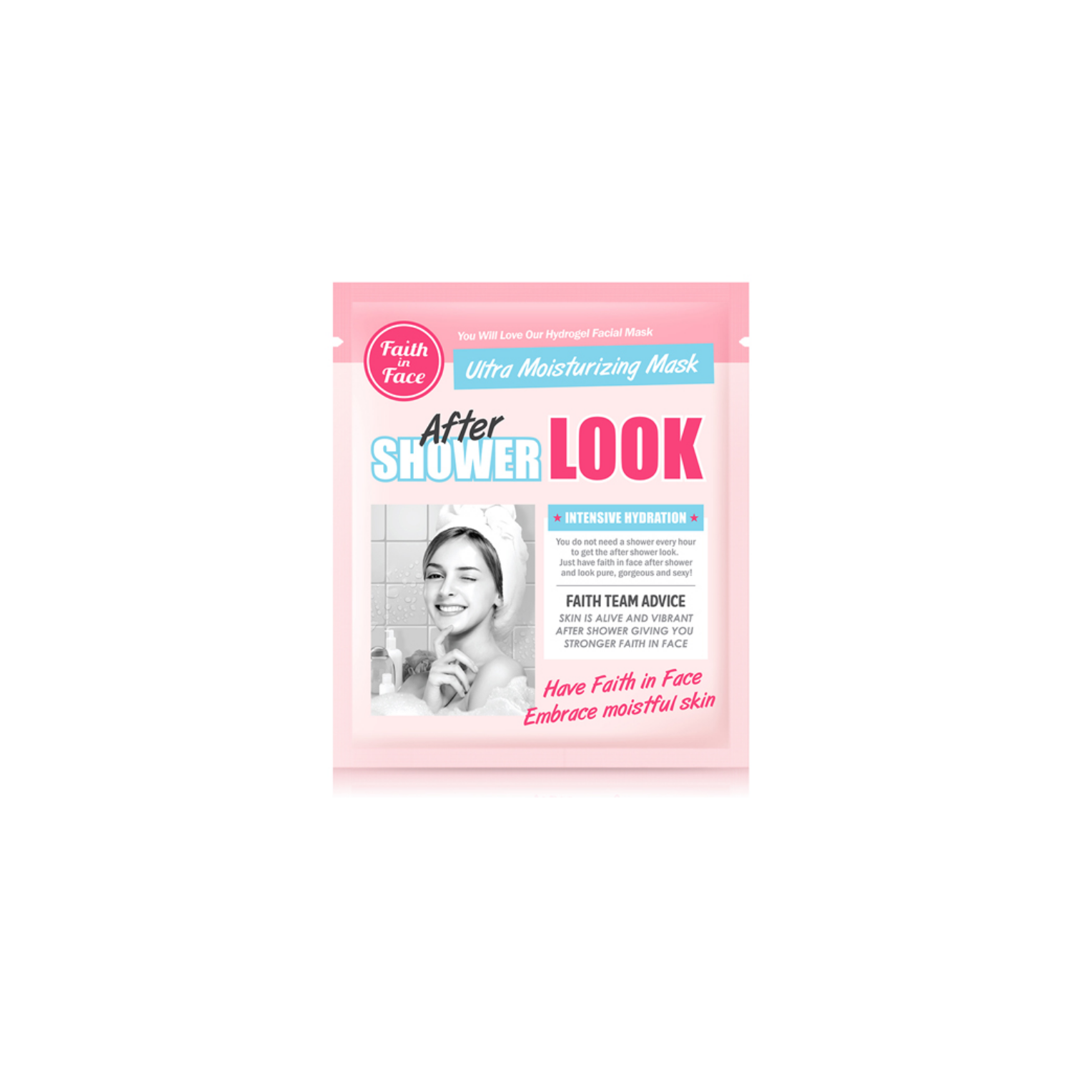 Faith in Face After Shower Look Hydrogel Mask 1pc